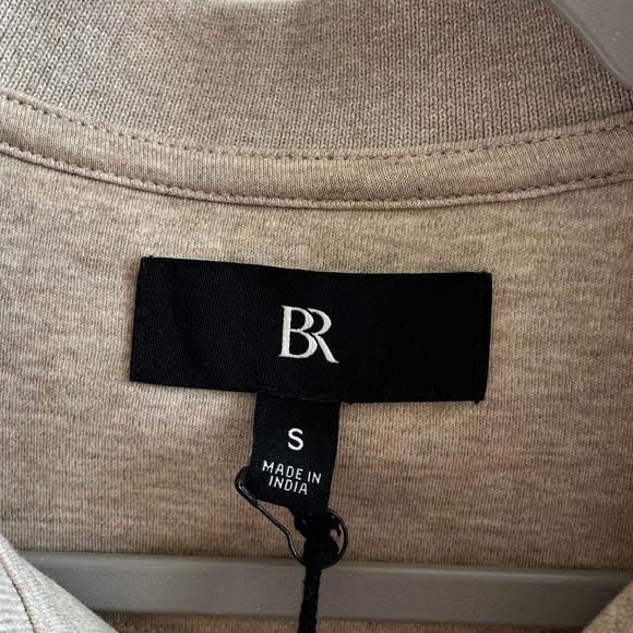 NWT BANANA REPUBLIC | Modern Classic Luxury-Touch Polo in Heather Camel | Size S - Picture 5 of 11